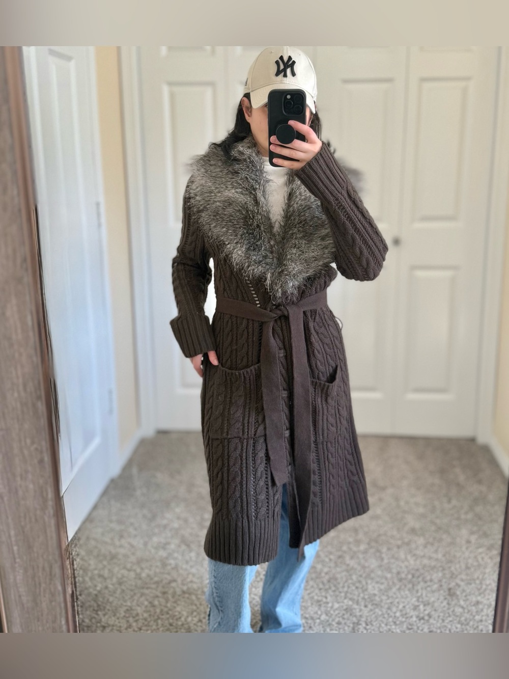 Full length cardigan